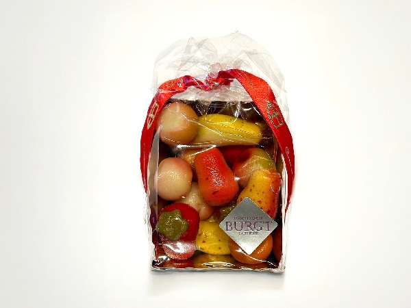 Mini fruit marsepein ± 125 gram